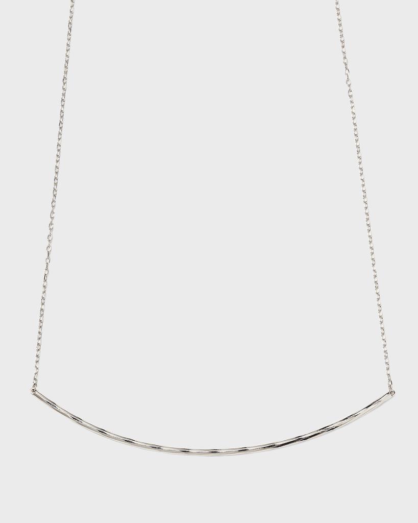 Platinum Born Platinum Sunrise Bar Necklace