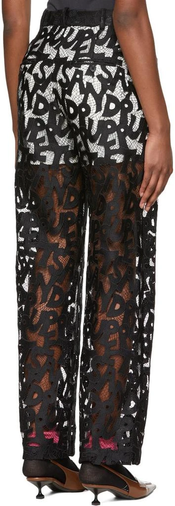 Puppets and Puppets Black Polyester Trousers 3