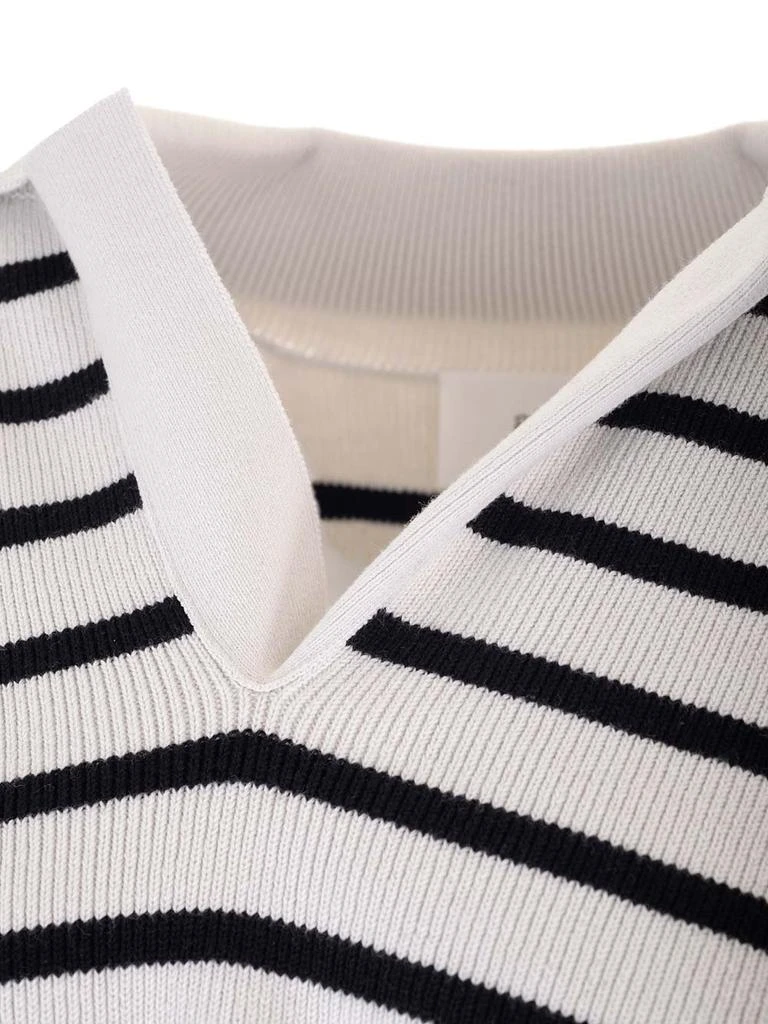 AMI AMI Paris Striped Knitted Jumper 3