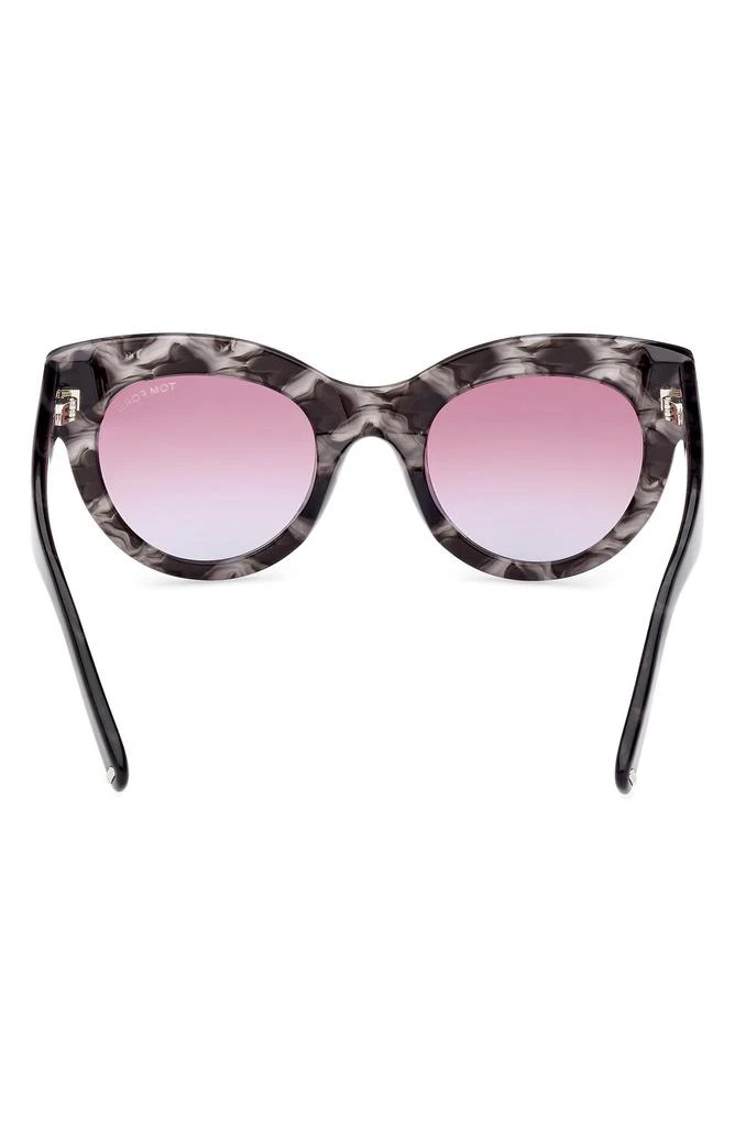 Tom ford ladies lucilla 51mm cat eye sunglasses w/ case & box Tom Ford Lucilla Cat Eye Sunglasses, 51mm | Bloomingdale main image 2