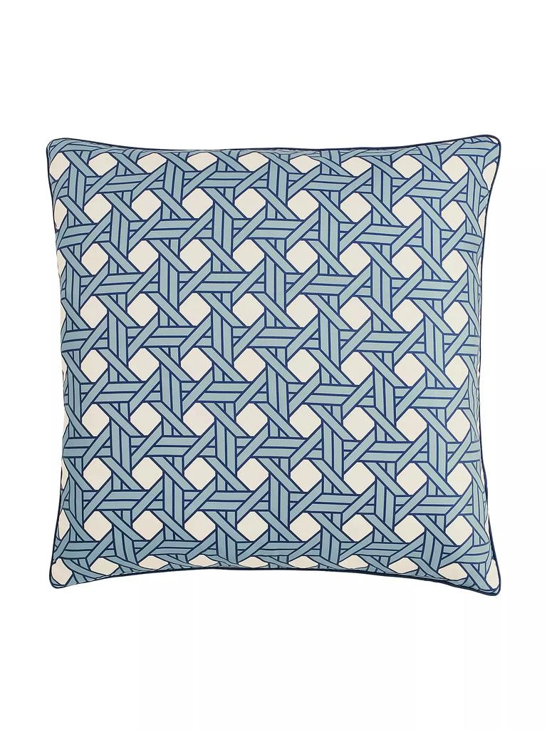 Jonathan Adler Large Basketweave Pillow 1