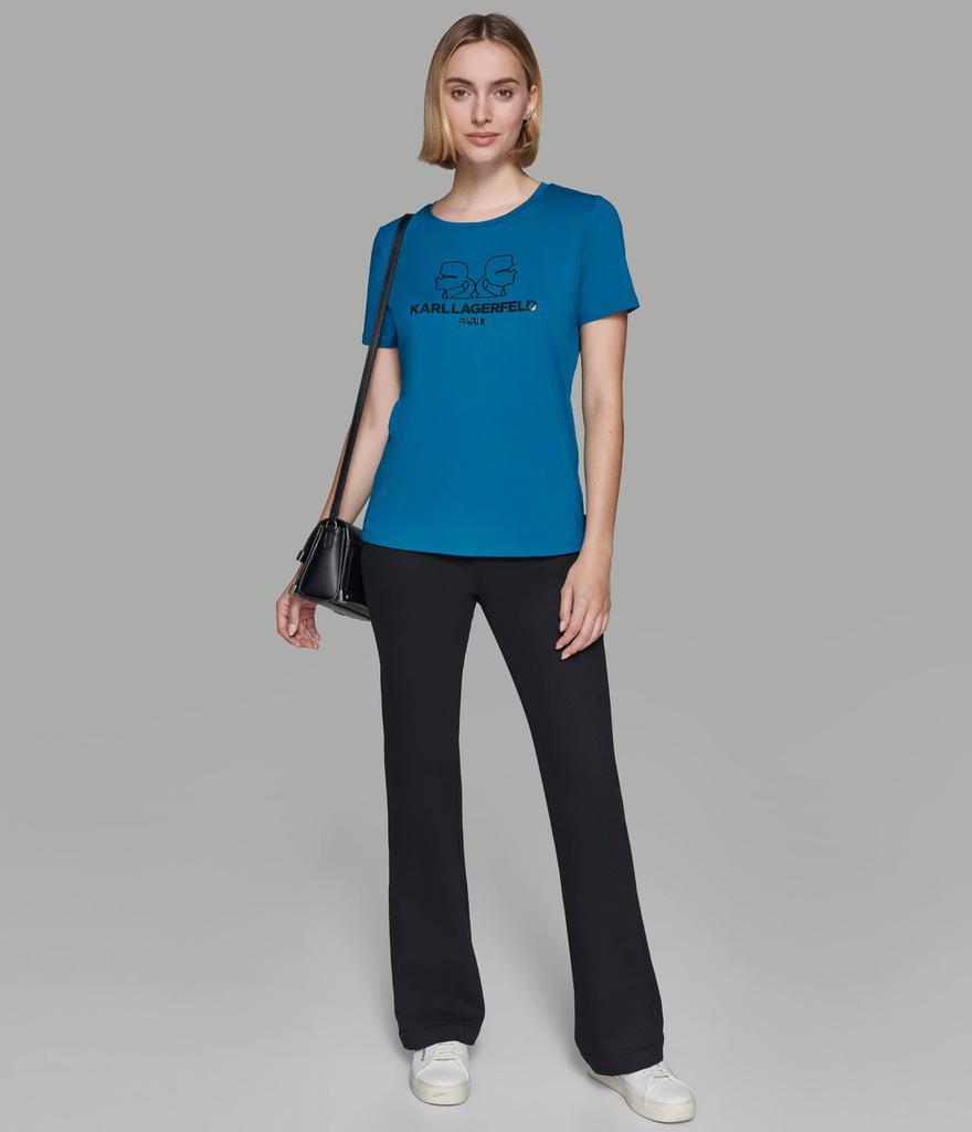 Karl Lagerfeld Paris DOUBLE KARL HEAD TEE