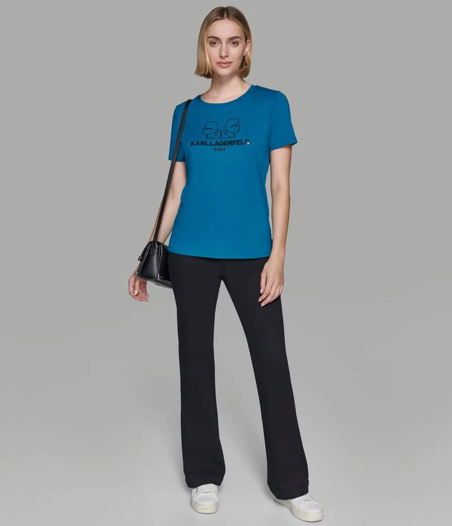 Karl Lagerfeld Paris DOUBLE KARL HEAD TEE 2