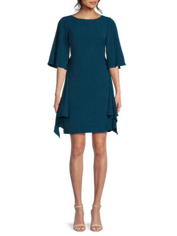 Vince Camuto Flutter Sleeve Mini Dress 1