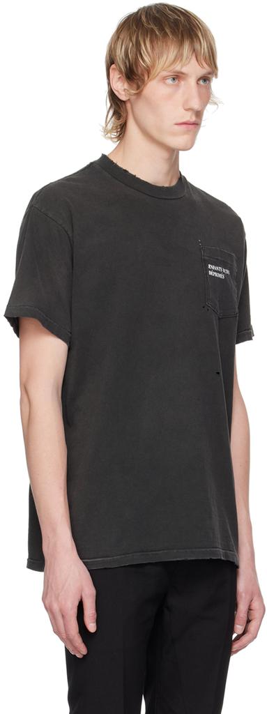 Enfants Riches Déprimés Black Pocket T-Shirt