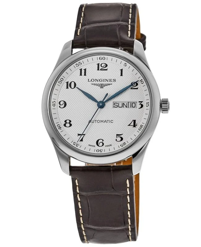 Longines Longines Master Collection Silver Dial Leather Strap Men's Watch L2.755.4.78.3 1