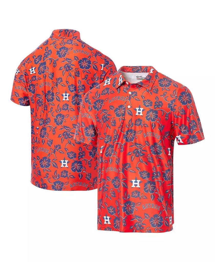 Reyn Spooner Men's Orange Houston Astros Pua Performance Polo Shirt