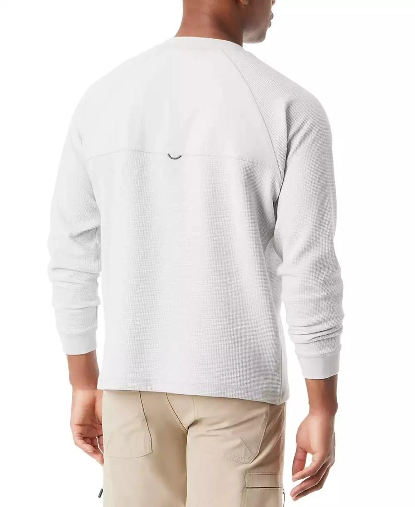 BASS OUTDOOR Men's Relaxed Fit Performance Thermal Long Sleeve Henley 2