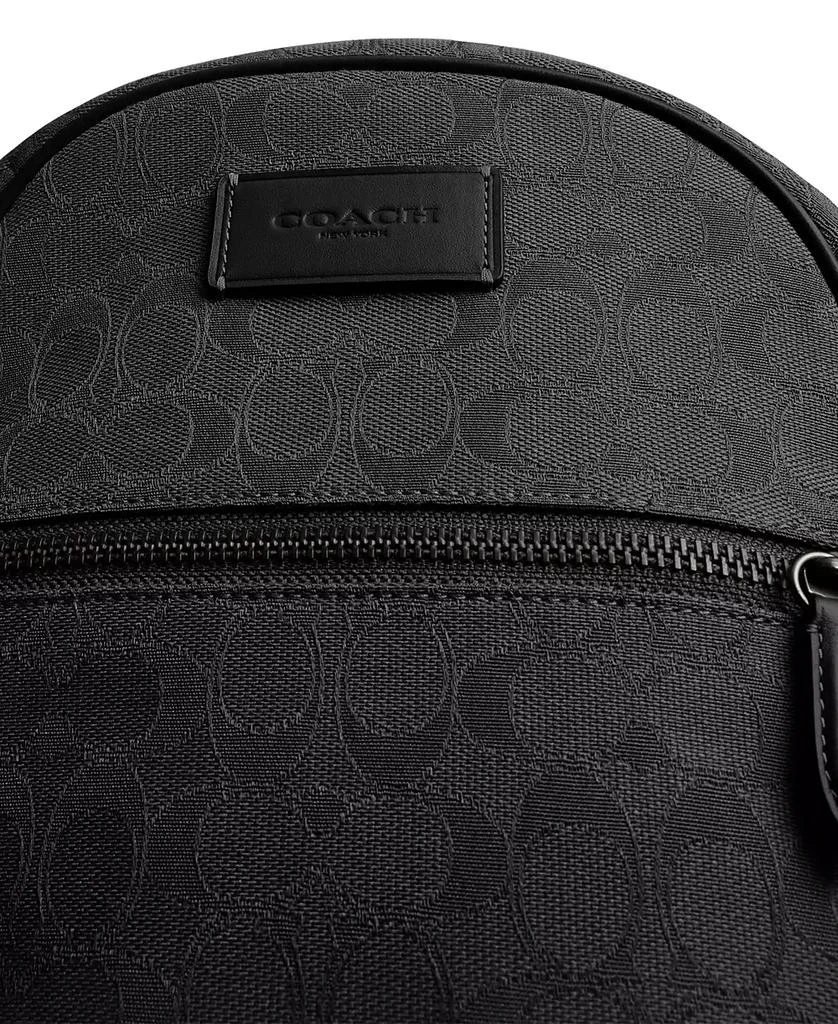 Coach Men's Signature Jacquard Backpack 5