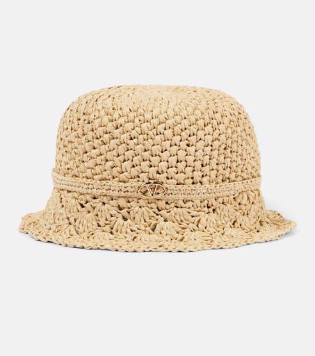 Valentino Raffia Valentino Garavani Escape hat - Hats