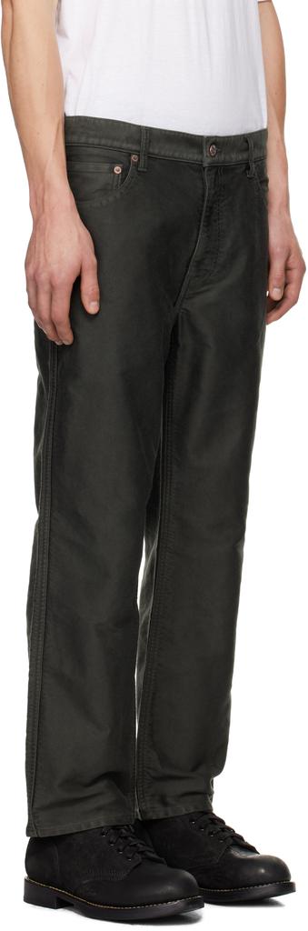 VisVim Gray Fluxus 10 Moleskin Jeans