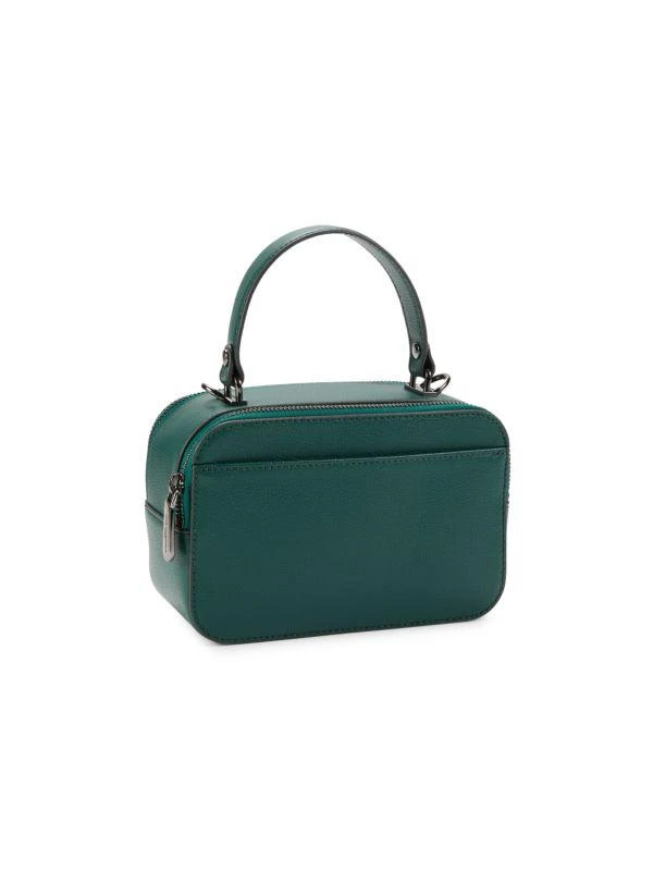 Karl Lagerfeld Paris Simone Logo Leather Camera Crossbody Bag 4