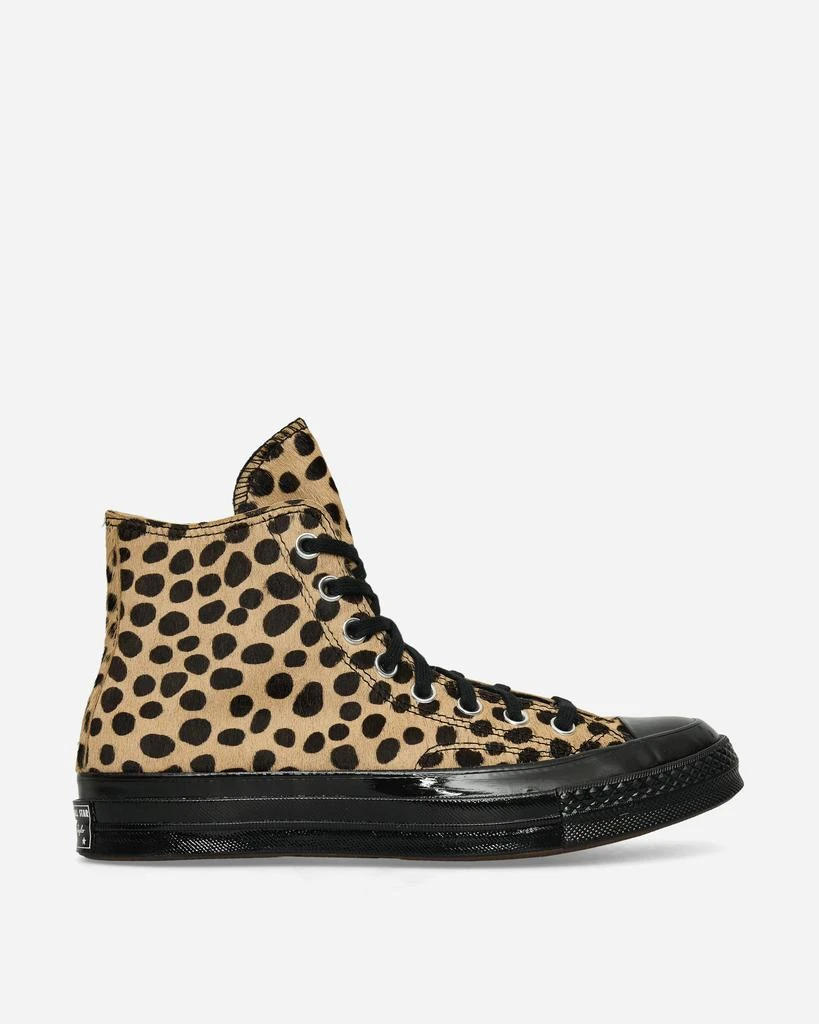 Converse Chuck 70 Pony Hair Sneakers Gold 1