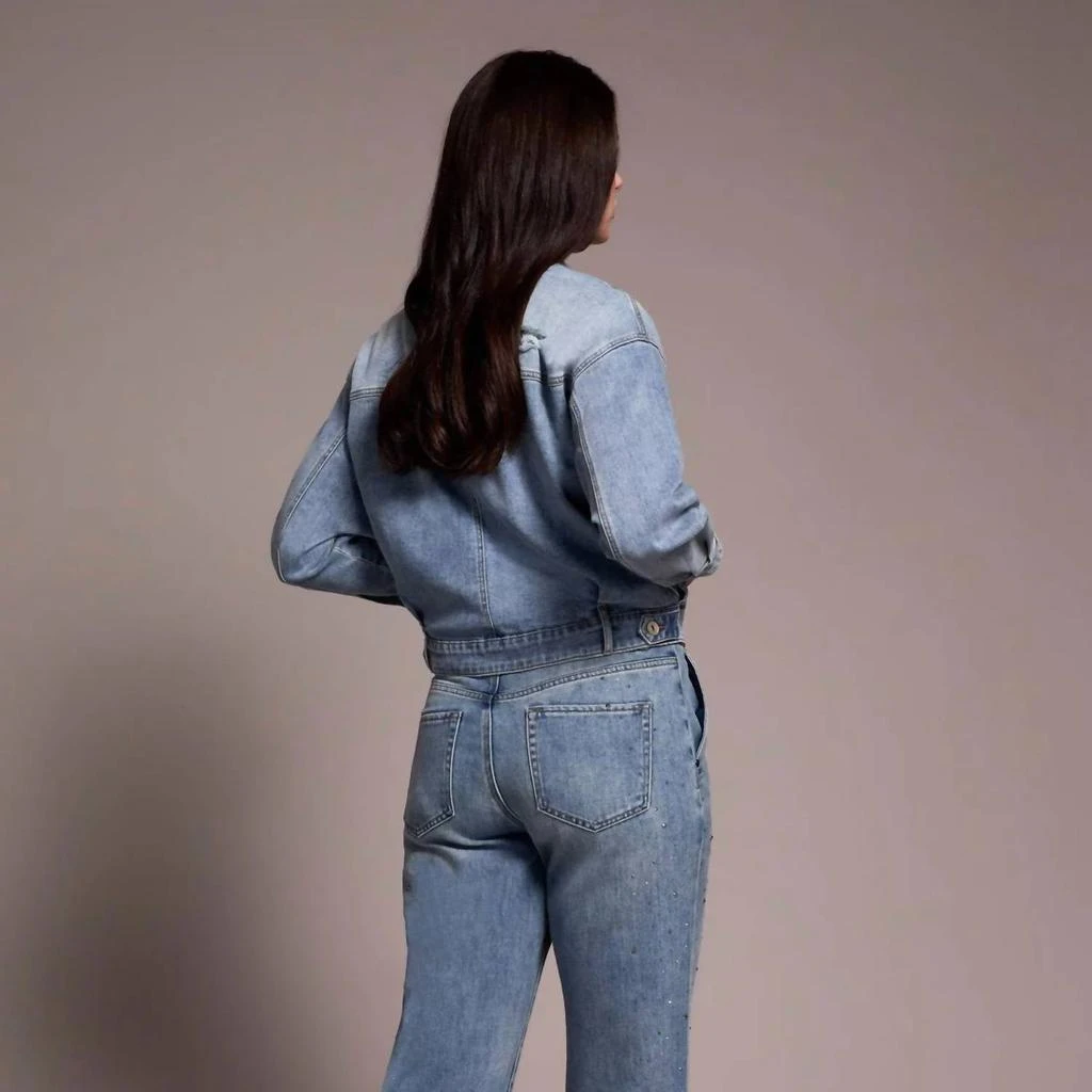 Tribal Tribal - Classic Drop Shoulder Denim Jacket 2