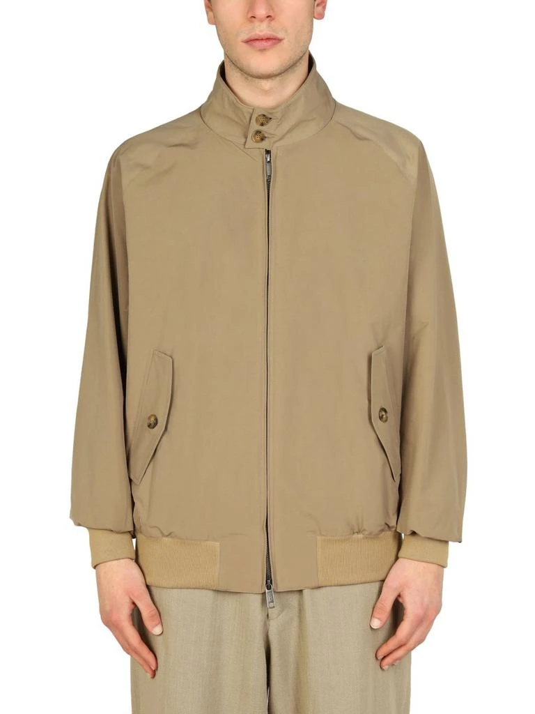 Baracuta Baracuta High-Neck Zipped Jacket 1