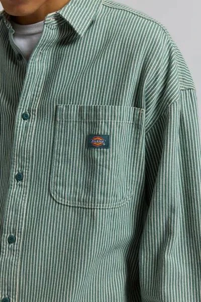 DICKIES Dickies Hickory Stripe Long Sleeve Shirt 5