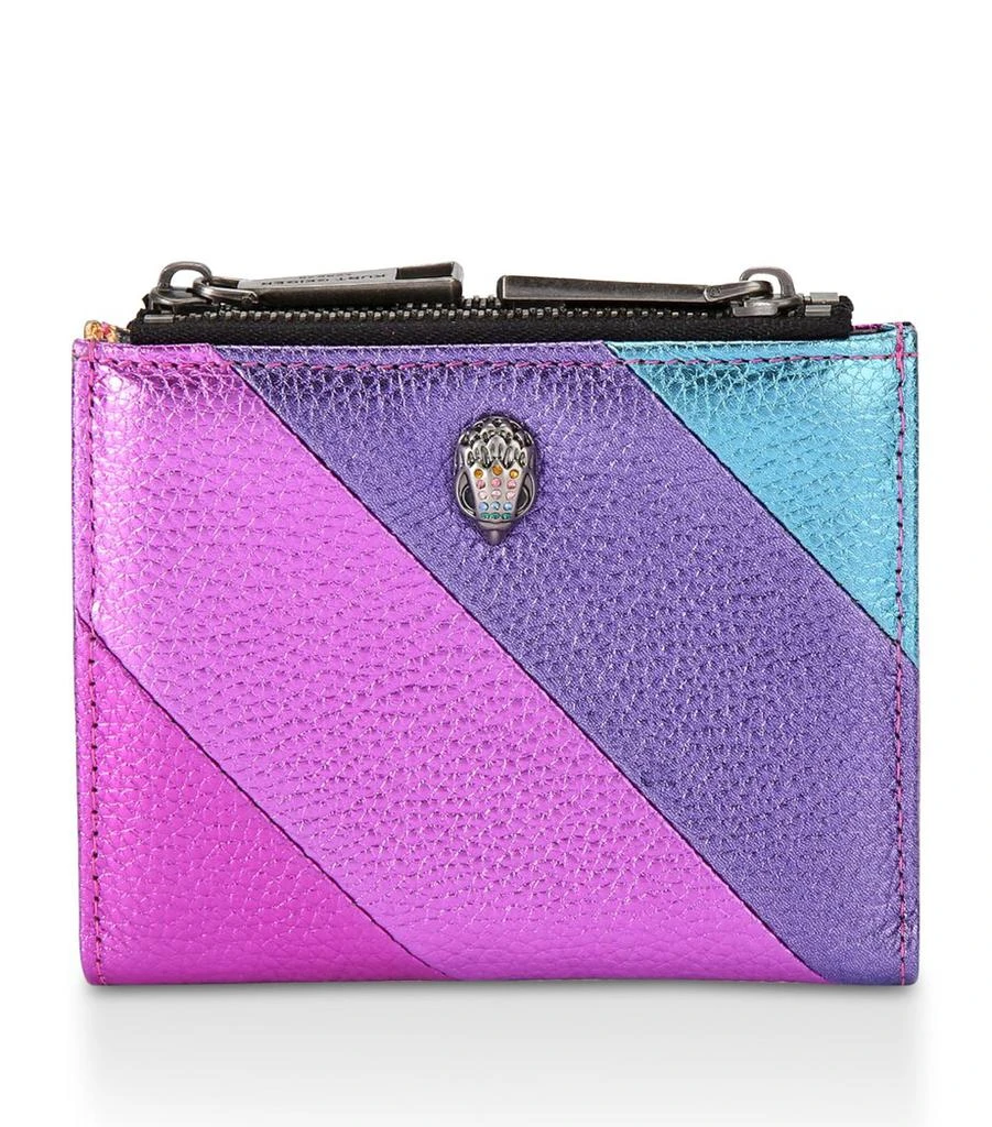 Kurt Geiger Mini Leather Rainbow Purse 1
