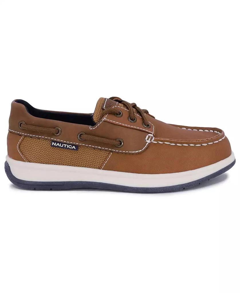 Nautica Big Boys Slip-On Boat Shoe with Decorative Laces 5