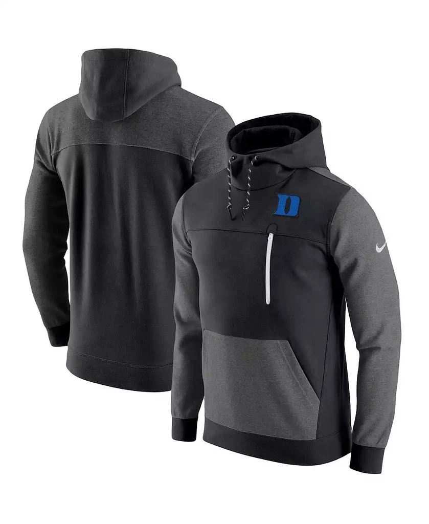 NIKE Men's Black Duke Blue Devils AV-15 2.0 Pullover Hoodie 1