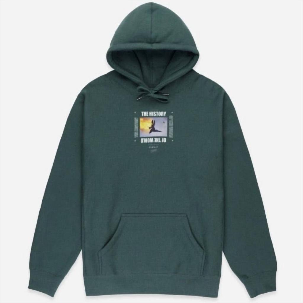 10.DEEP Mens' History Of The World Hoodie In Green