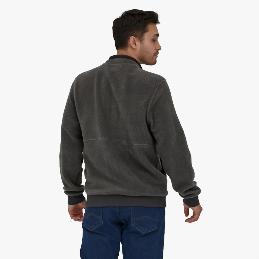 Patagonia Shearling Jacket In Grey 3