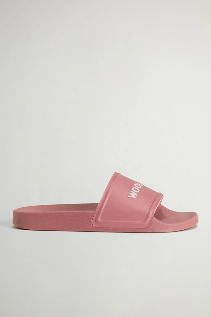 Woolrich Rubber Slide Sandals - Women - Beige 1