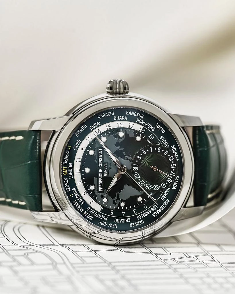 Frederique Constant Worldtimer Manufacture Watch, 42mm 2