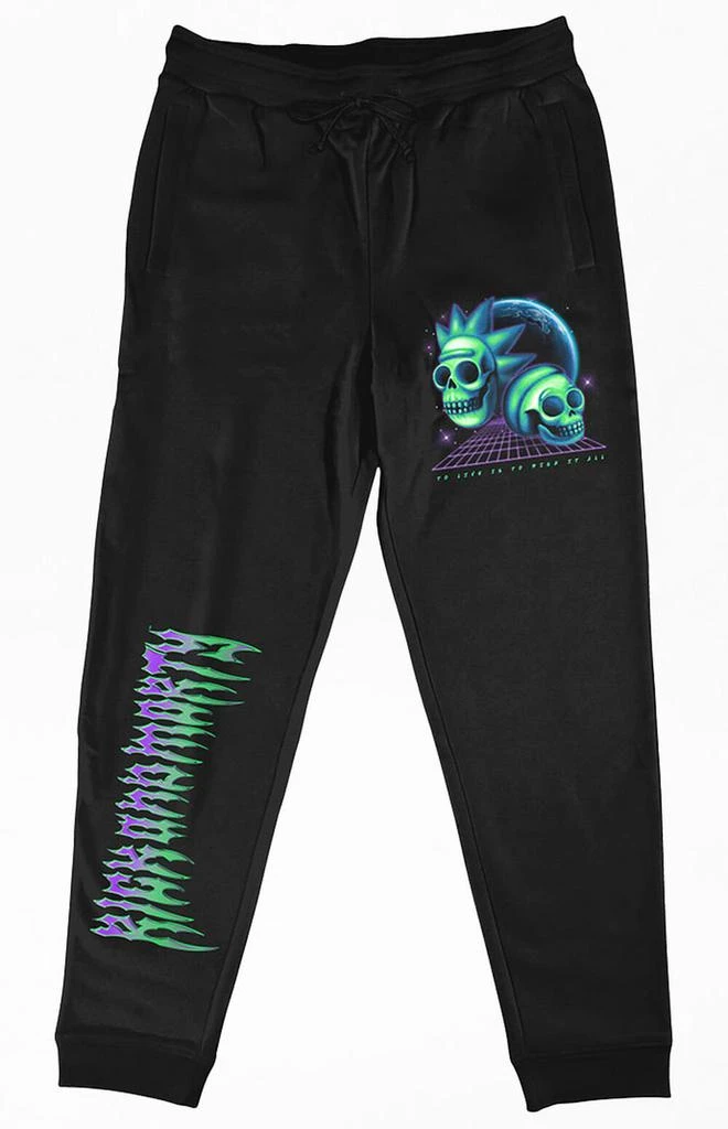 null Rick and Morty Skulls Sweatpants 1