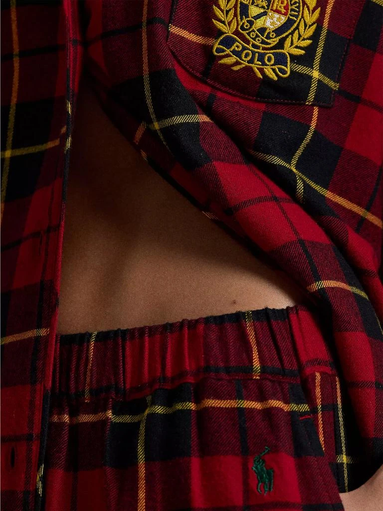 Ralph Lauren Madison Plaid Cotton Pajamas 6