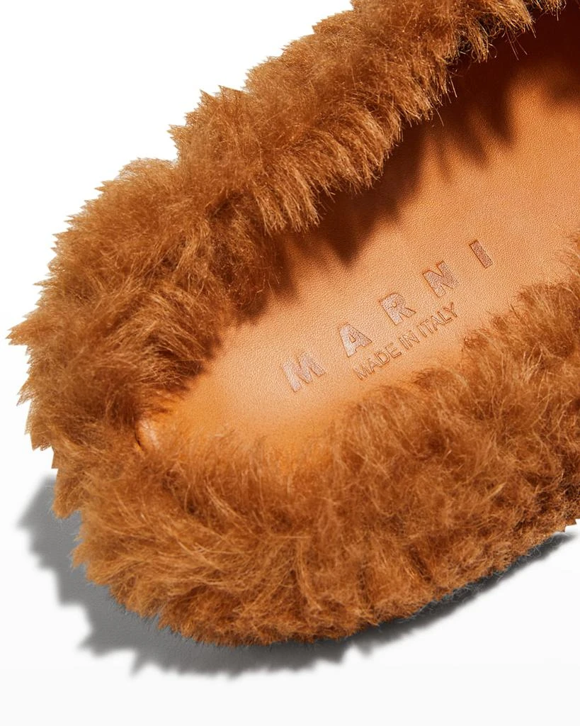 Marni Men's Fussbett Sabot Shearling Mules 6