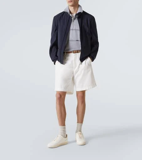 Brunello Cucinelli Striped cotton polo shirt 2