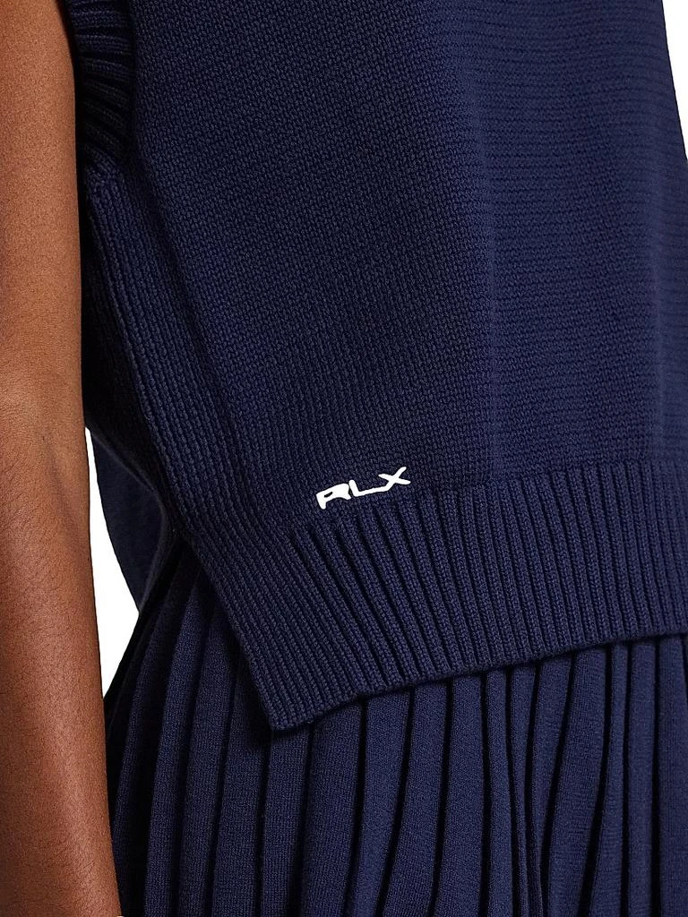 Ralph Lauren Cotton-Blend Sleeveless Sweater 5