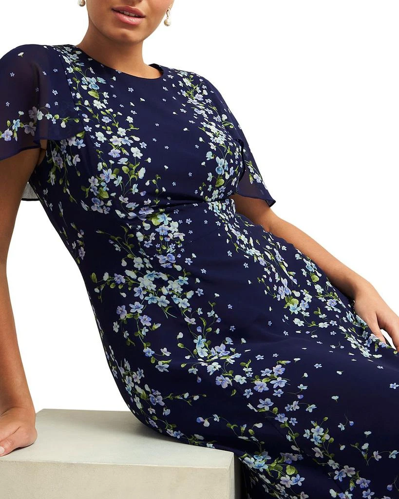 HOBBS LONDON Rosella Flutter Sleeve Dress 5