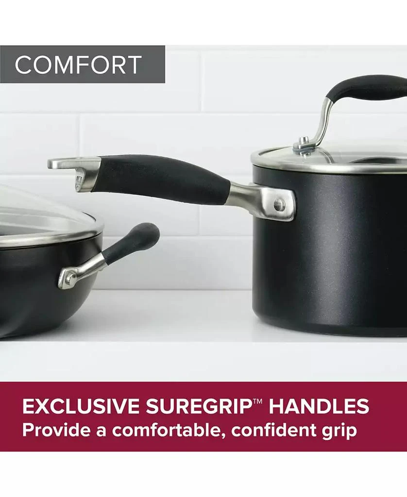 Anolon Advanced Home Hard-Anodized Nonstick 5-Qt. Sauté Pan with Helper Handle 3