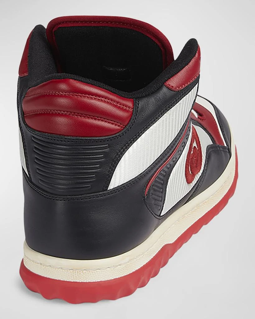 Gucci Men's MAC 80 Embroidered High-Top Sneakers 3