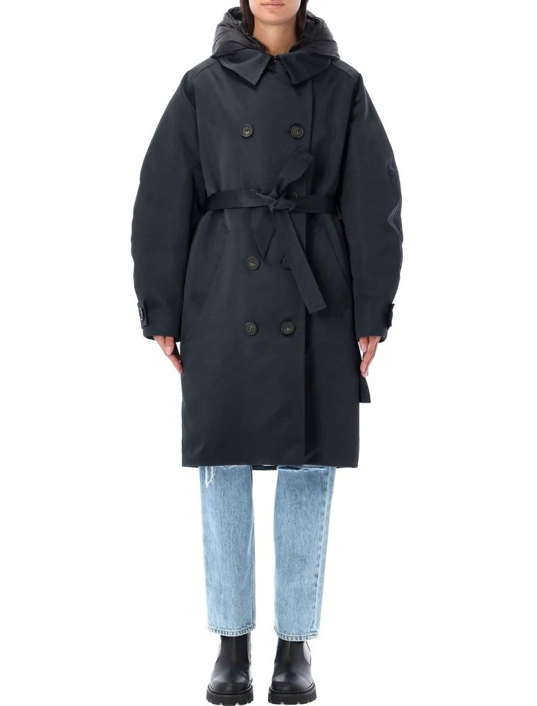 ADD Add Double-Breasted Belted Coat 1