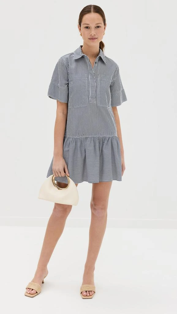 SIMKHAI Cris Short Sleeve Shirtdress 1