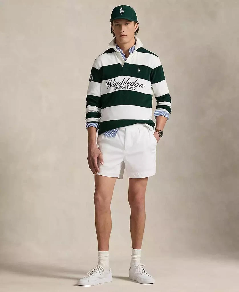 Ralph Lauren Unisex Wimbledon Classic-Fit Terry Rugby Shirt 4