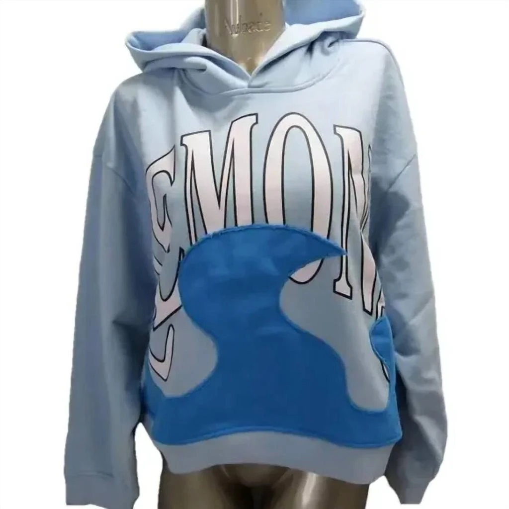 LEMONS ON FIRE Lemons On Fire - Women's Graphic Logo Hooded Sweatshirt 2
