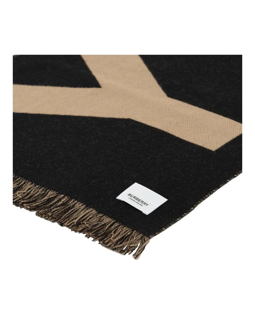 Burberry Logo Wool Scarf 3