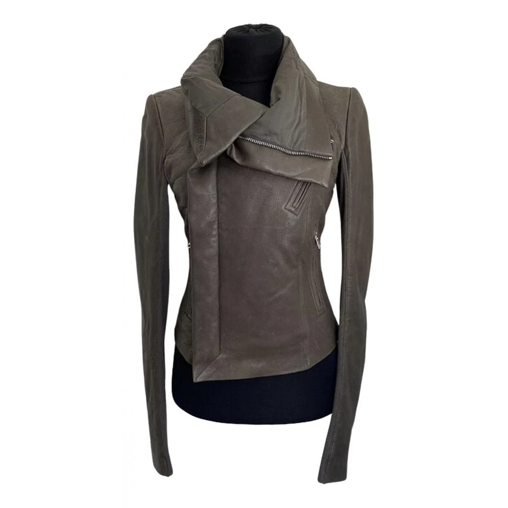 Rick Owens Rick Owens Leather biker jacket 1