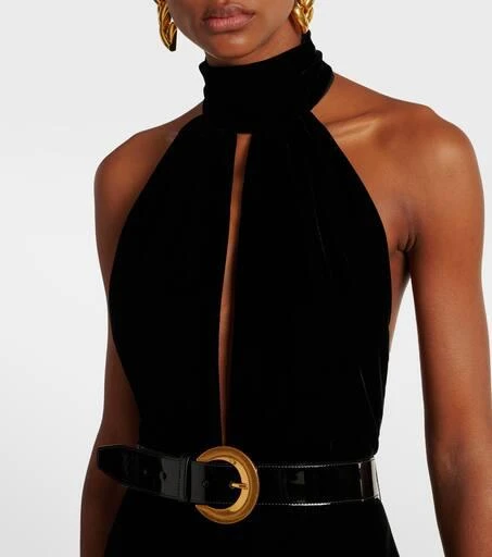 Tom Ford Velvet jumpsuit 4
