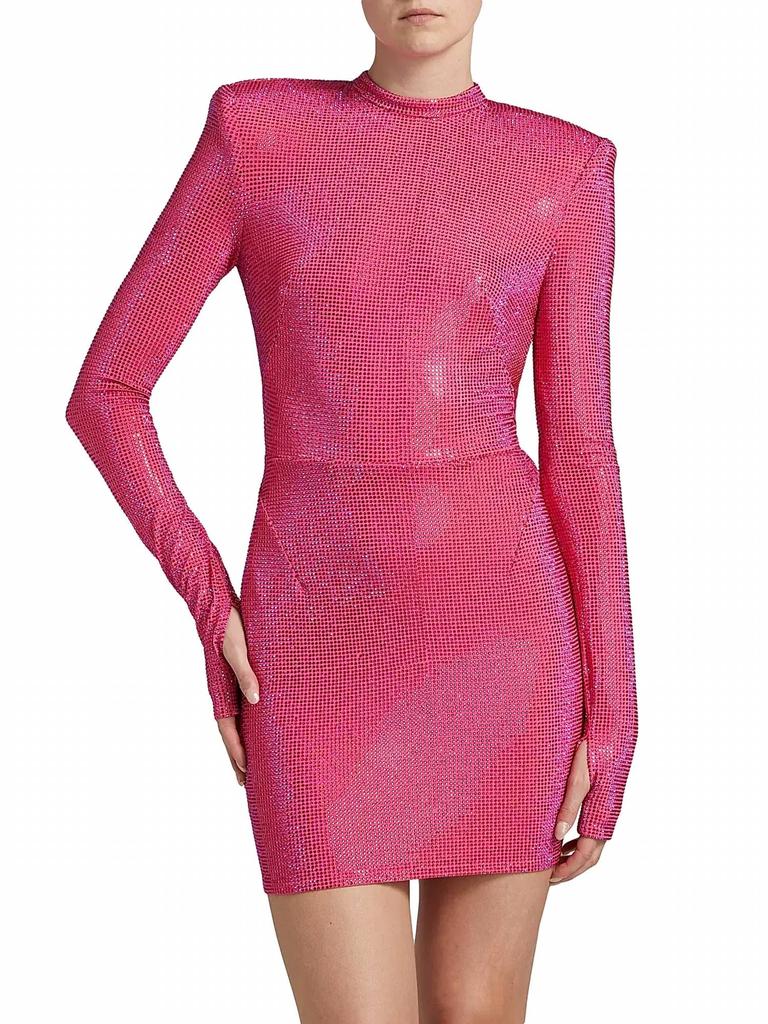 BRONX AND BANCO Bronx And Banco - Noya Crystal-Embellished Minidress