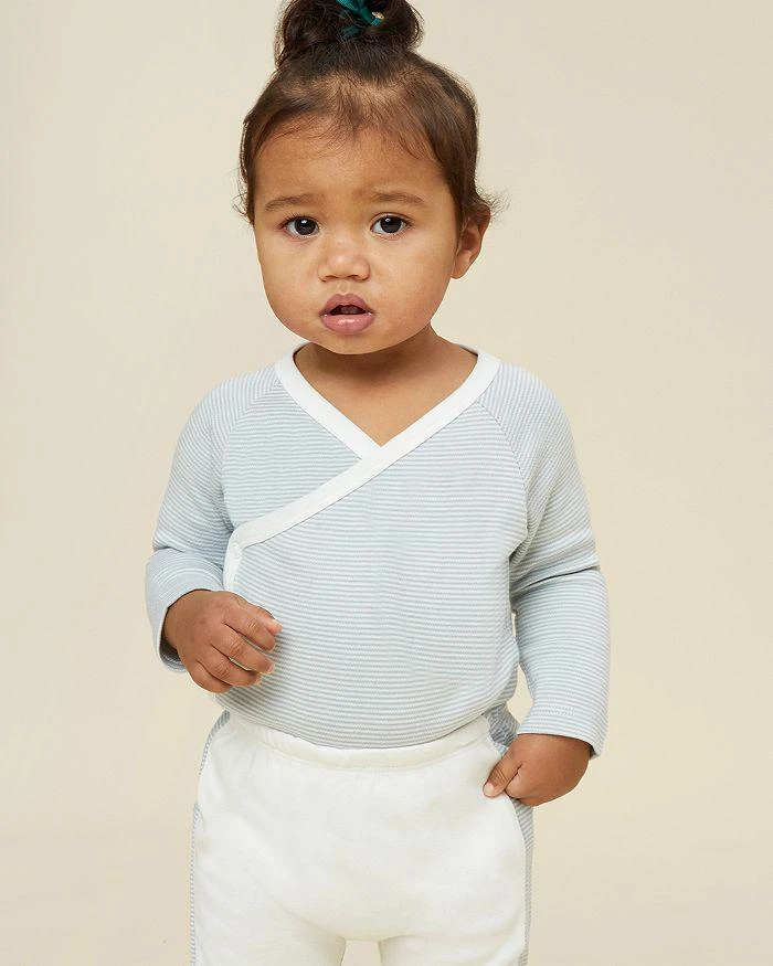MORI Unisex Long Sleeve Kimono Bodysuit - Baby 2