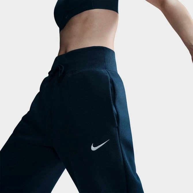 NIKE Women's Nike Sportswear Phoenix Fleece High-Waisted Wide-Leg Sweatpants 9