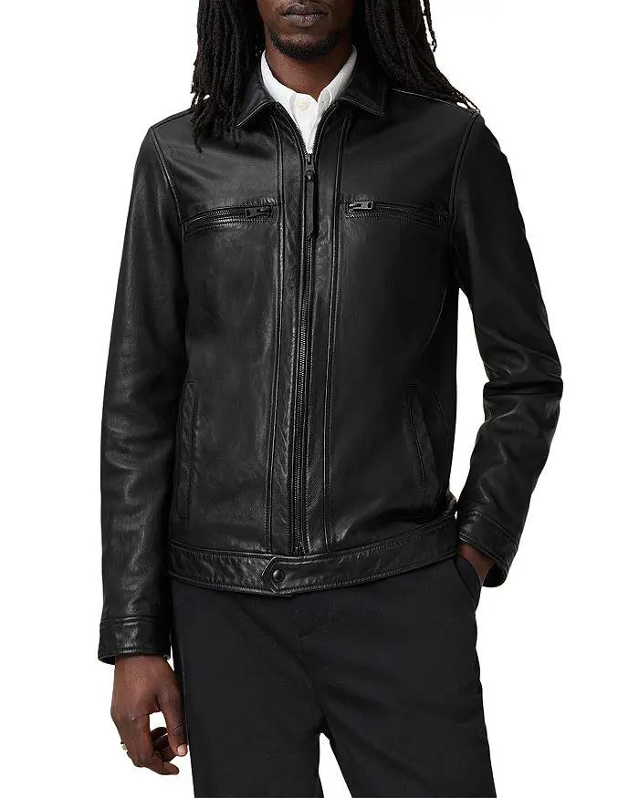 ALL SAINTS Luck Leather Jacket