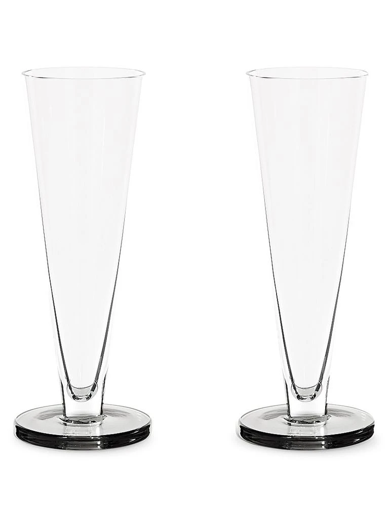 Tom Dixon Puck 2-Piece Flute Glass Set 1