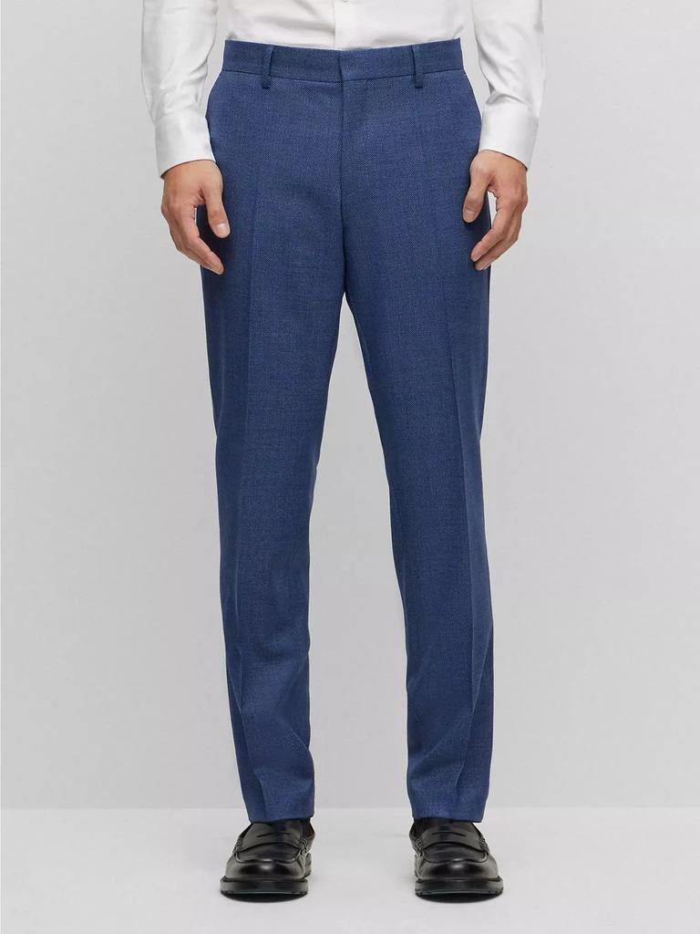 Hugo Boss Three-Piece Slim-Fit Suit in a Wool Blend 7