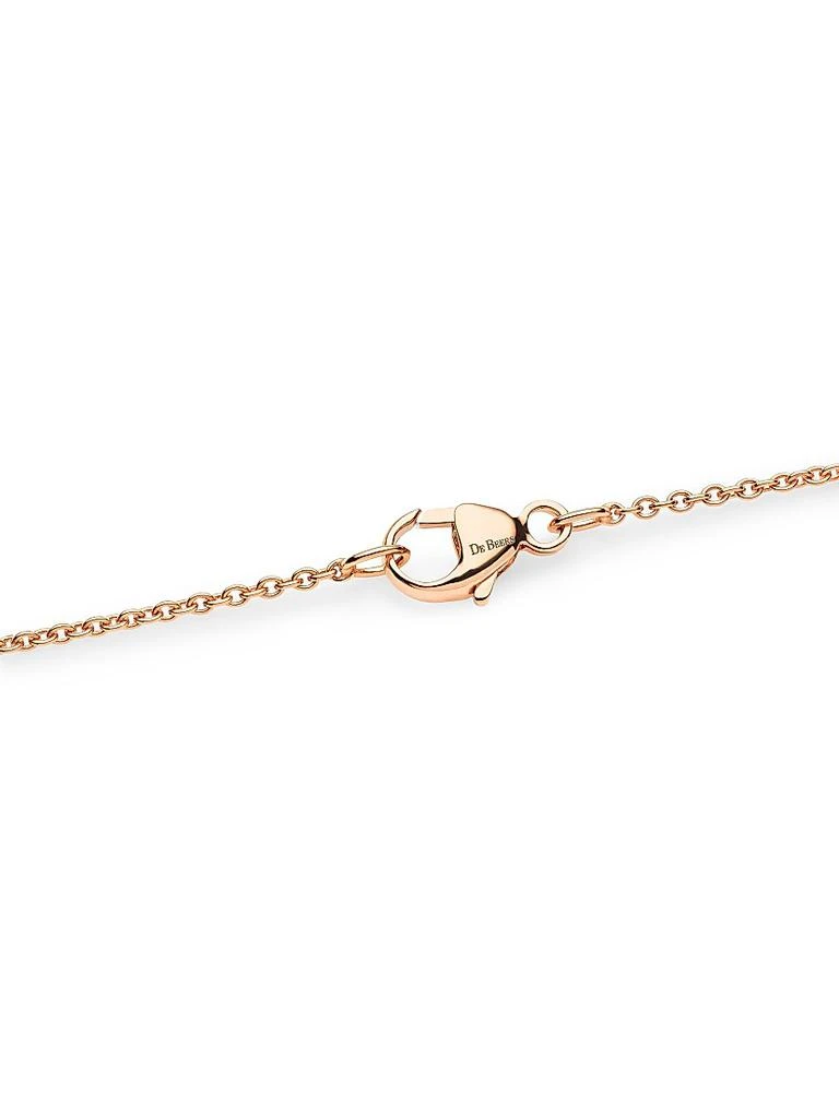 De Beers Enchanted Lotus Reversible Diamond &amp; Mother-Of-Pearl Pendant Necklace 5