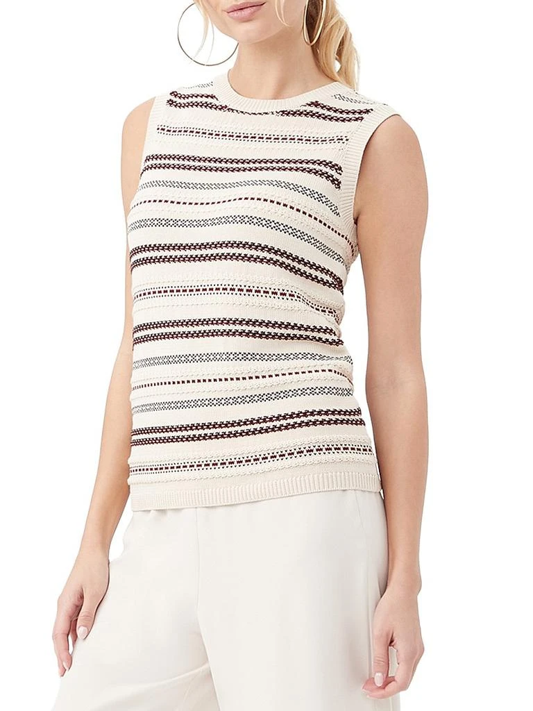 Trina Turk Samoa Striped Knit Tank Top 3